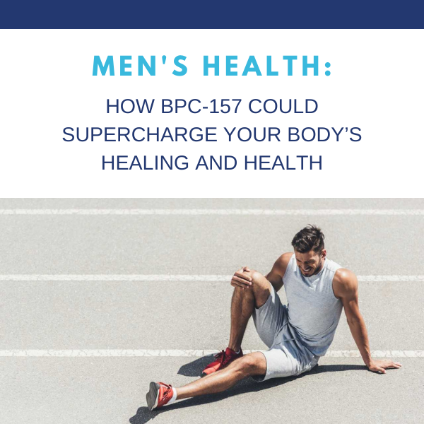 How BPC-157 could supercharge your body's healing and health